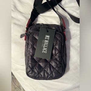 NWT MZ Wallace Metro Crossbody in black.